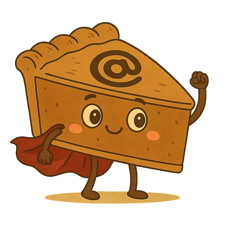 PIE character with a cape